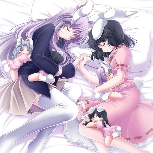 Touhou Project 08: Imperishable Night - Best Art of Touhou. Part III [Shoujo-Ai]